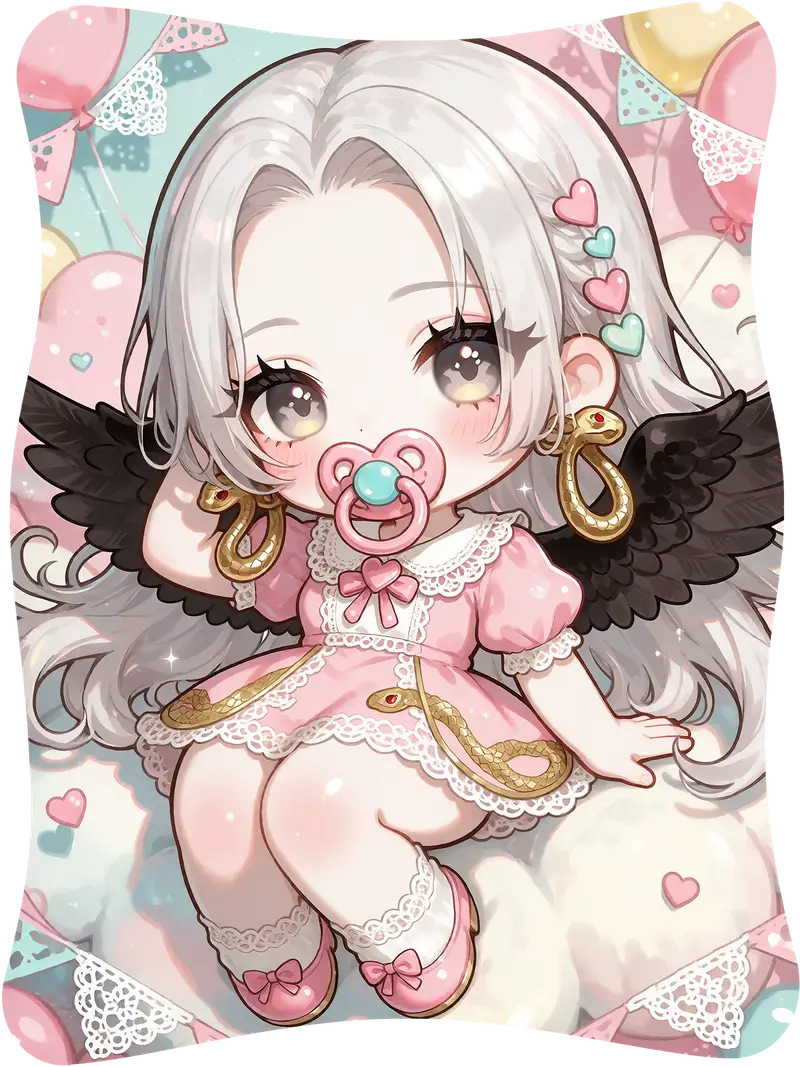 蛇女冰箱贴