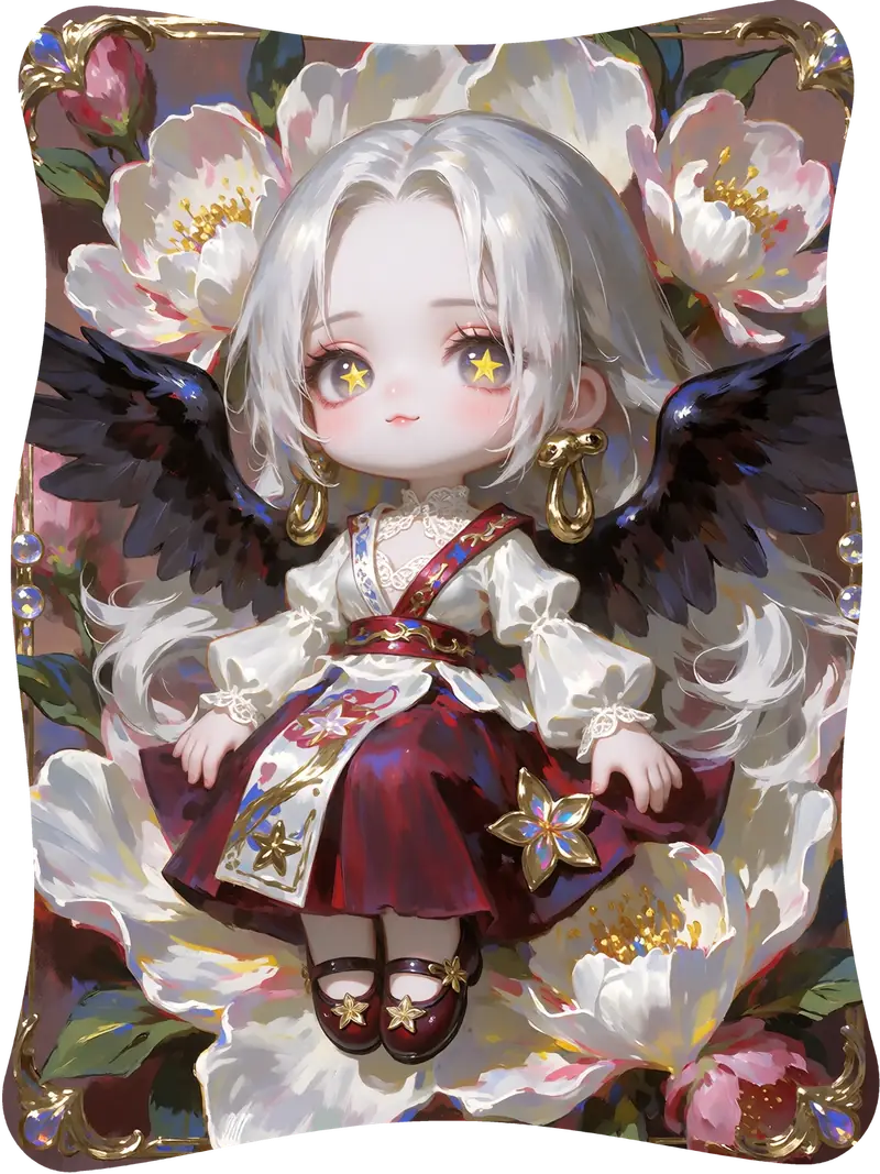 蛇女冰箱贴